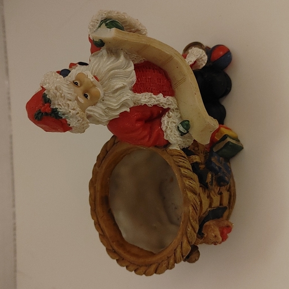 Other - Santa small planter or candle holder
